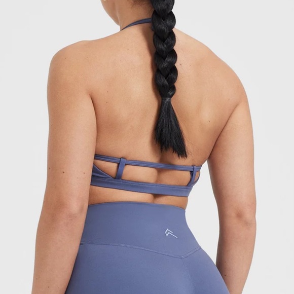 Oner Active Timeless Strappy Bralette in Slate Blue - Picture 2 of 3